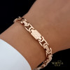 Rose gold bracelet #64583