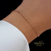 Rose gold bracelet #64727 Rose gold bracelet #64727