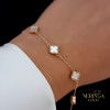 Rose gold bracelet #64729