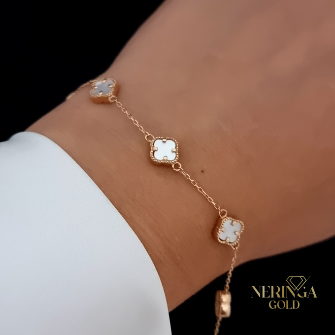 Rose gold bracelet #64729