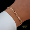 Rose gold full-bodied bracelet #64897