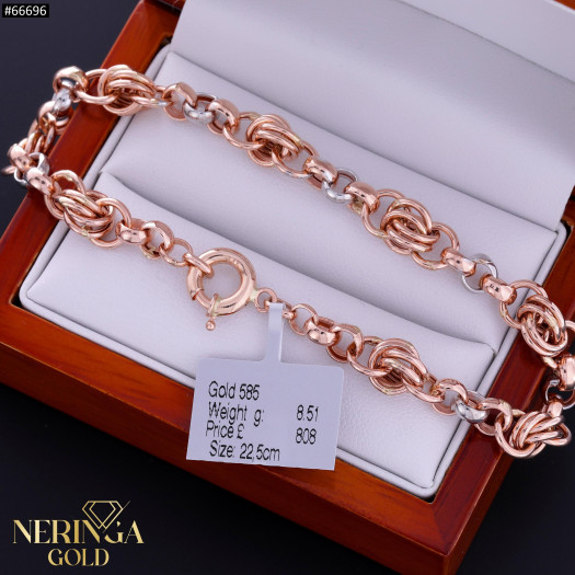 Rose gold bracelet #66696