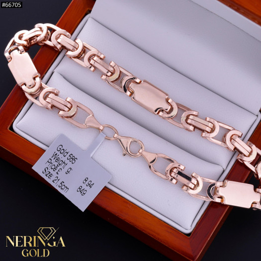 Rose gold bracelet #66705