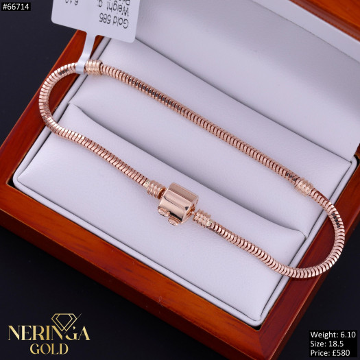 Rose gold bracelet #66714