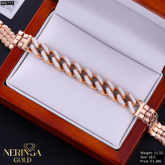 Rose gold bracelet #66715