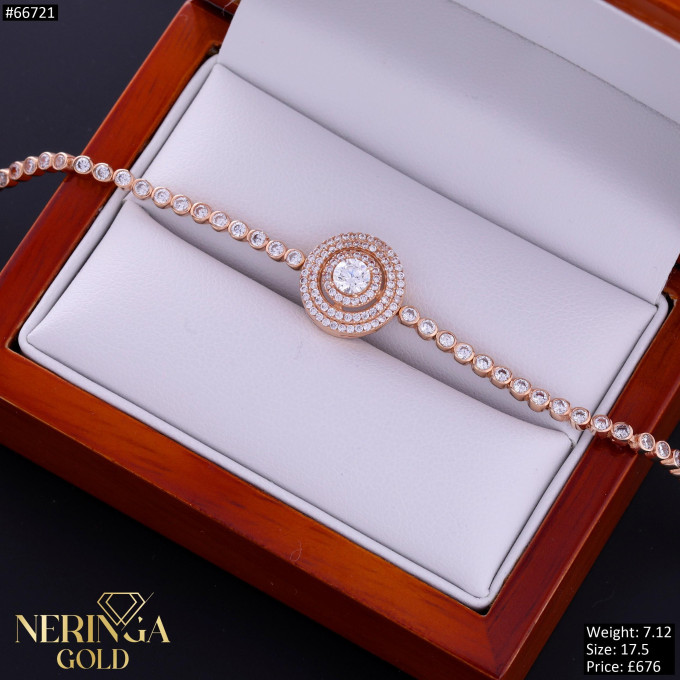 Rose gold bracelet #66721 Rose gold bracelet #66721