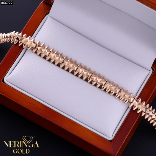 Rose gold bracelet #66722