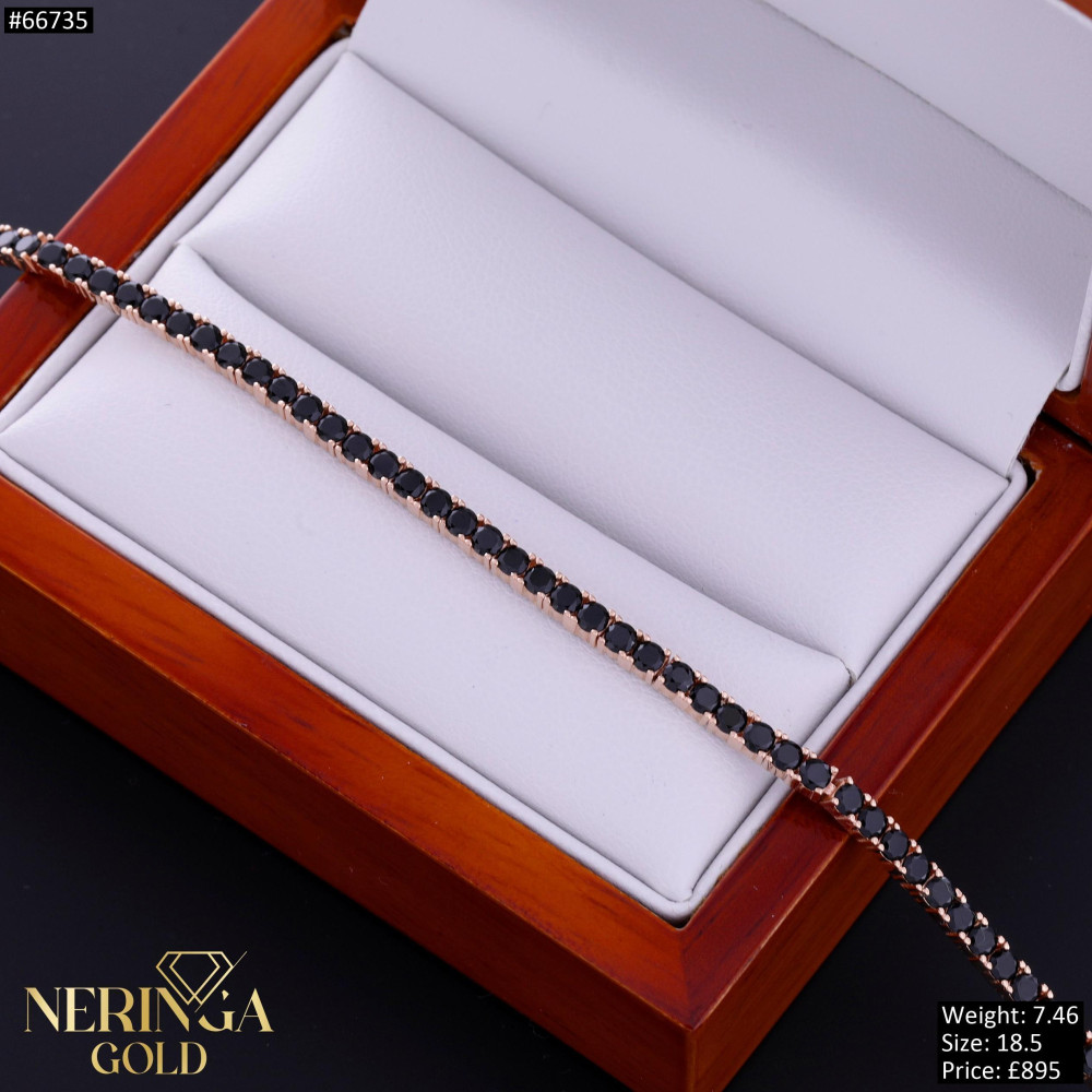 Rose gold bracelet #66735