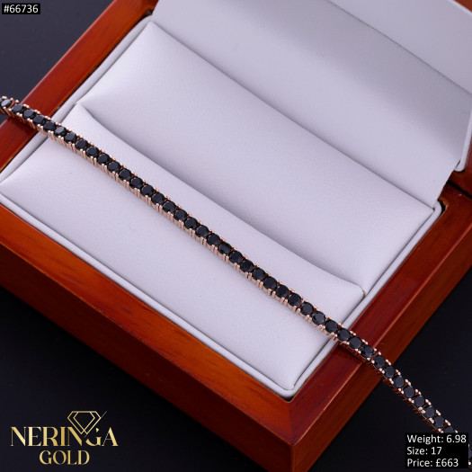 Rose gold bracelet #66736