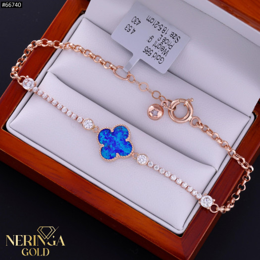 Rose gold bracelet #66740