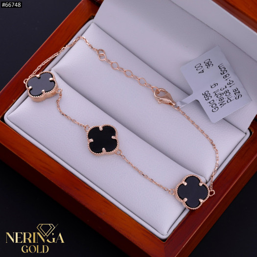 Rose gold bracelet #66748