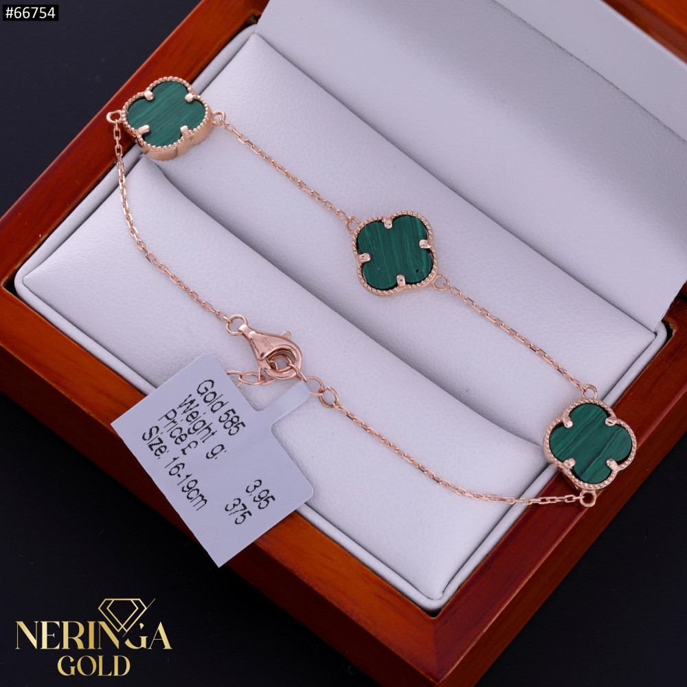 Rose gold bracelet #66754