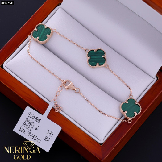 Rose gold bracelet #66756