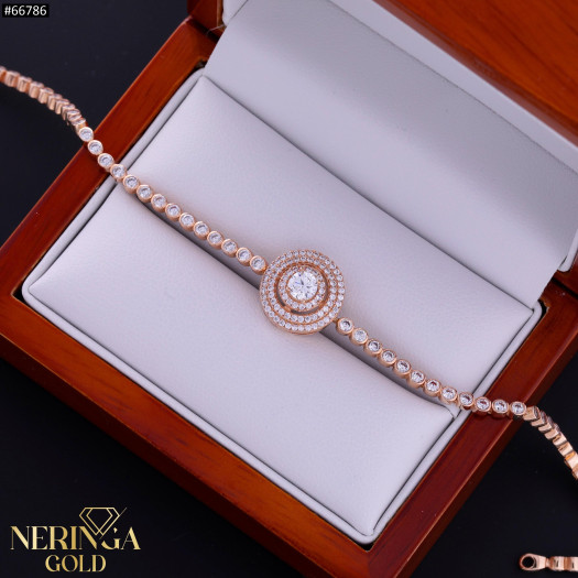 Rose gold bracelet #66786