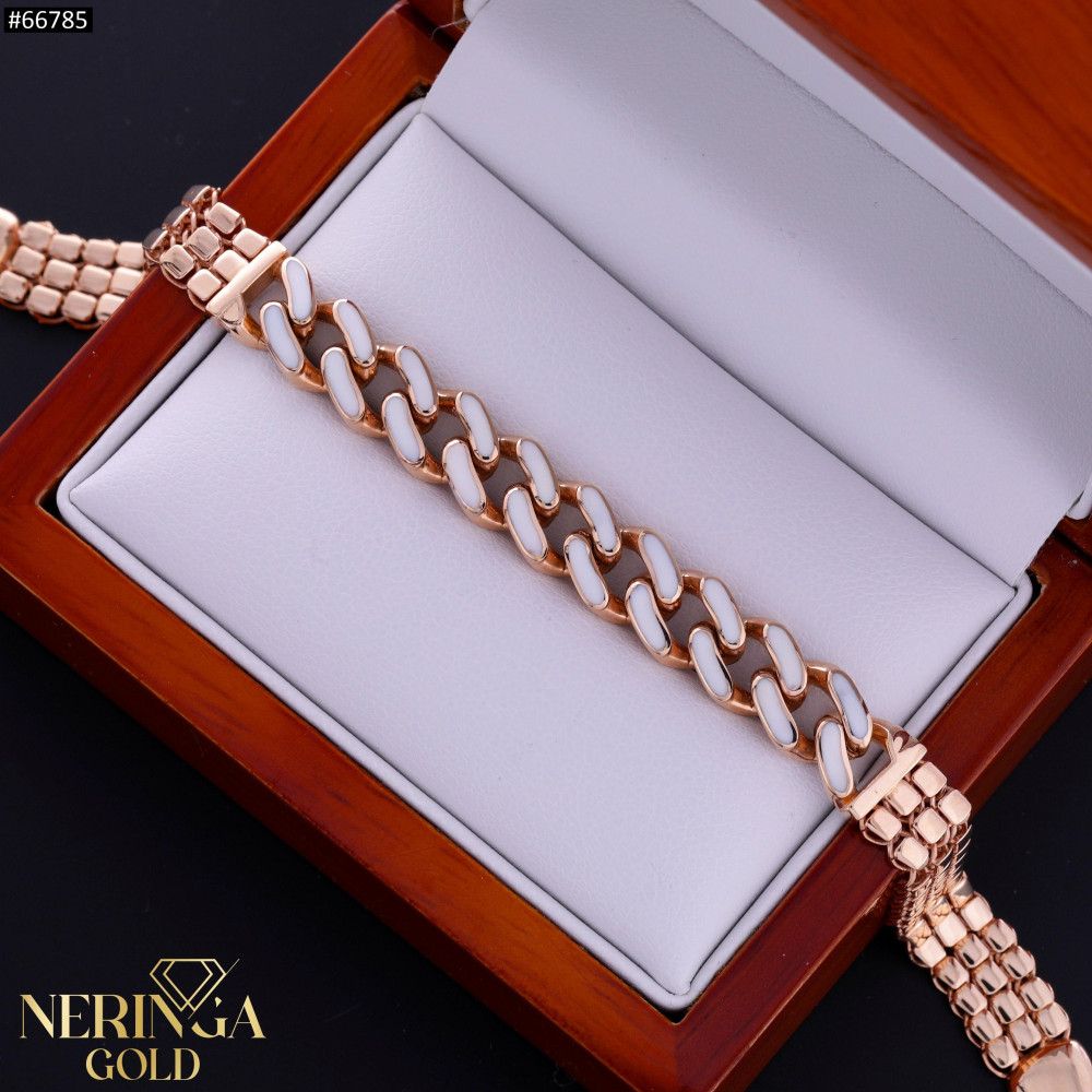 Rose gold bracelet #66785
