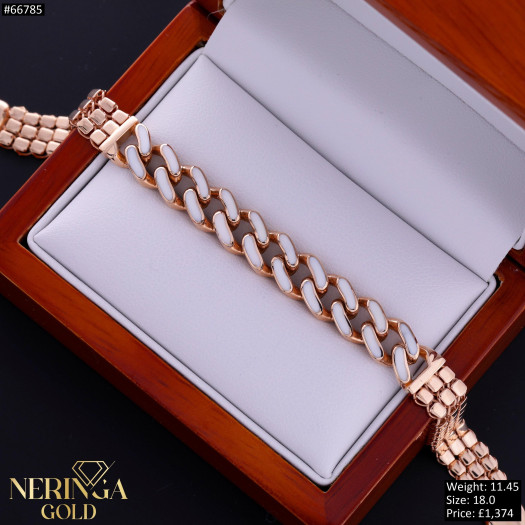 Rose gold bracelet #66785