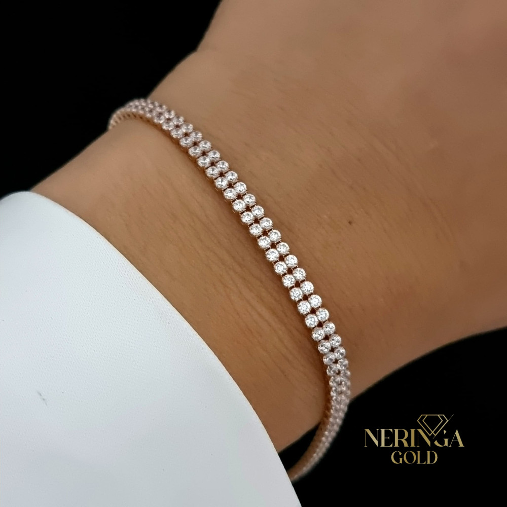 Rose gold bracelet #66738