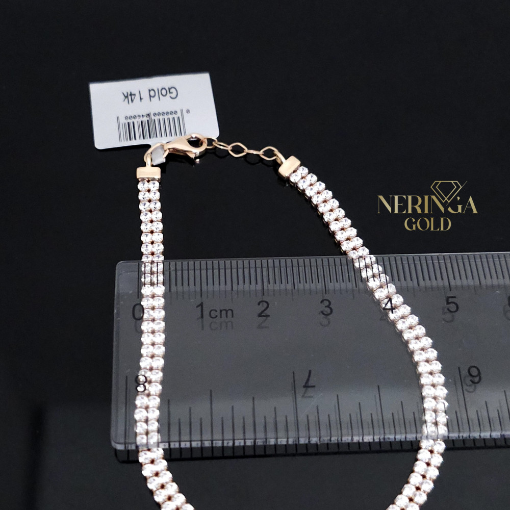 Rose gold bracelet #66738