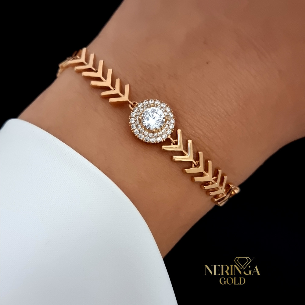 Rose gold bracelet #66720