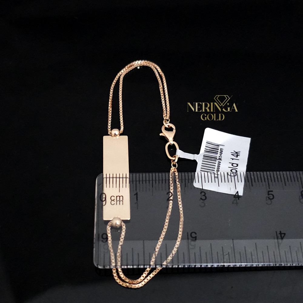 Rose gold bracelet #66723