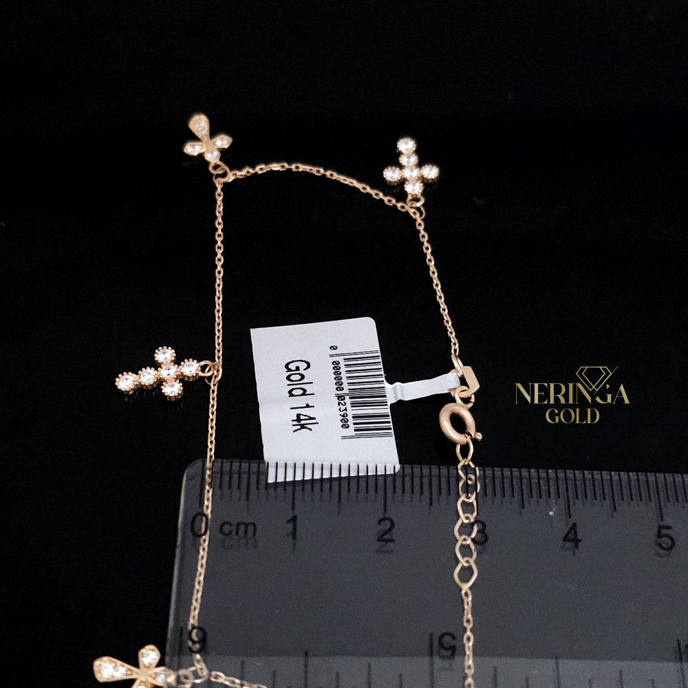 Rose gold bracelet #66728