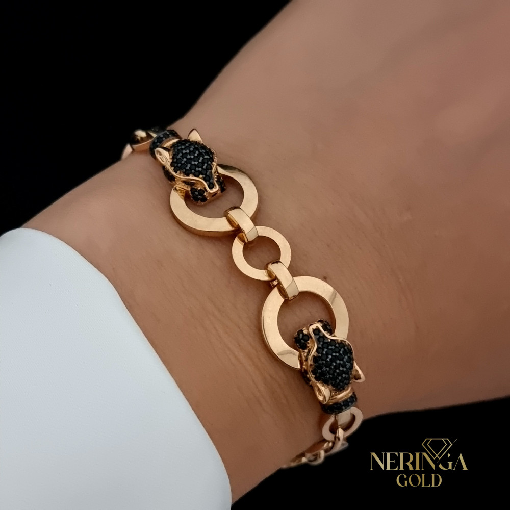 Rose gold bracelet #66784