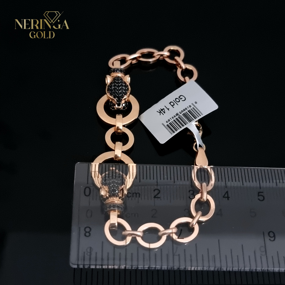 Rose gold bracelet #66784