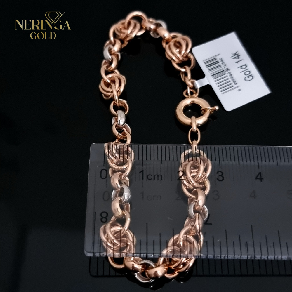 Rose gold bracelet #66697