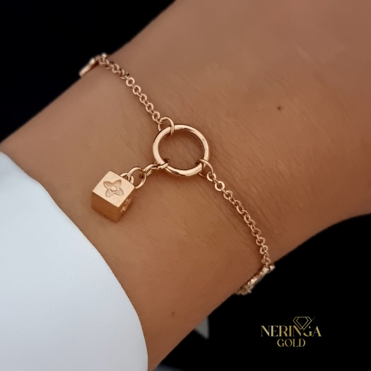 Rose gold bracelet #66727