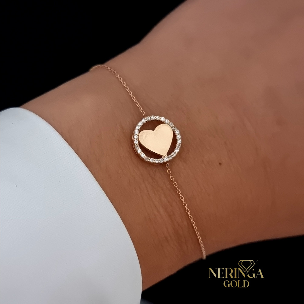 Rose gold bracelet #66732