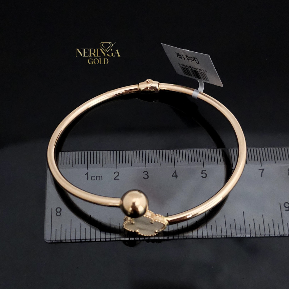 Rose gold hoop bracelet #66670