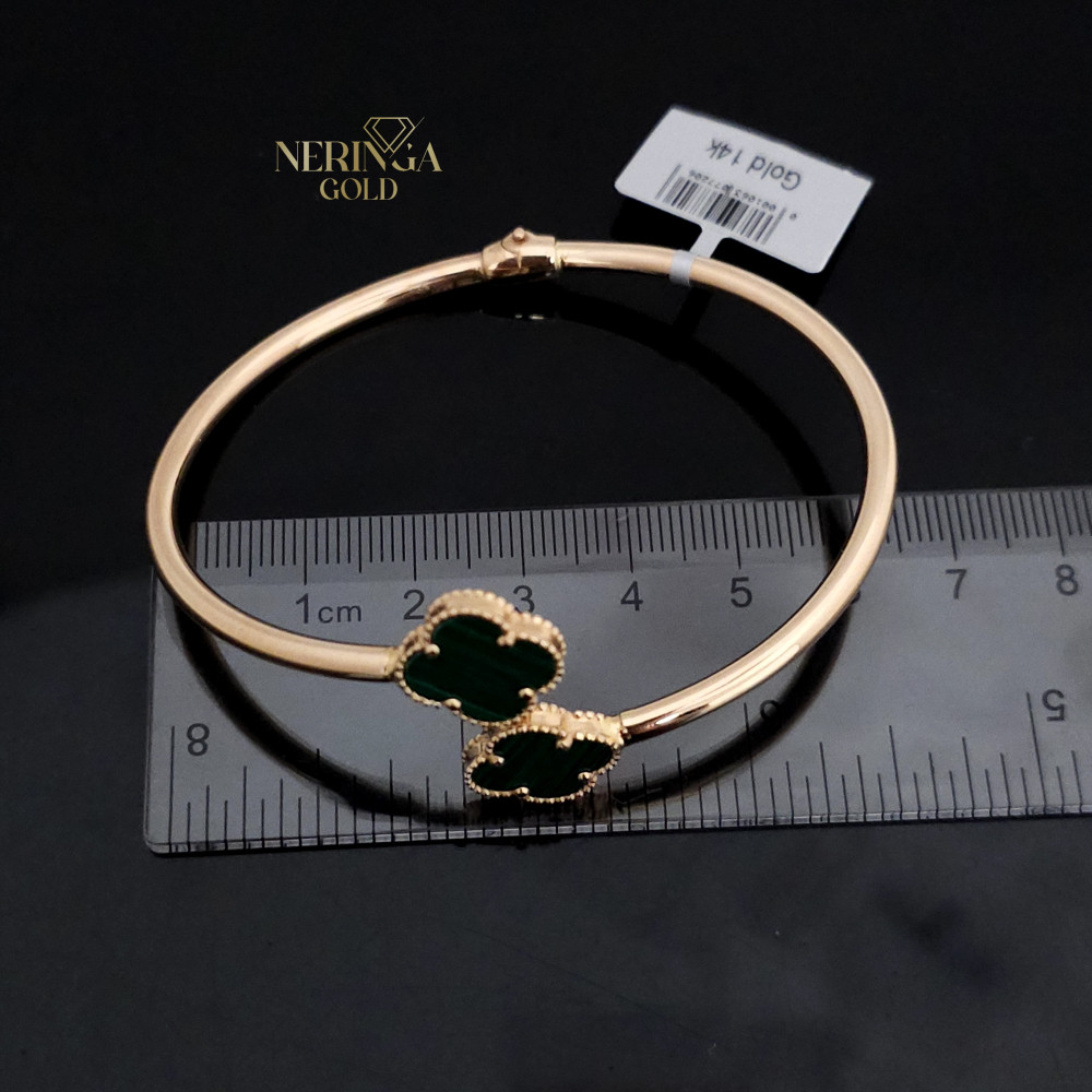 Rose gold hoop bracelet #66663