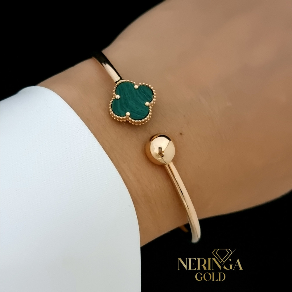 Rose gold hoop bracelet #66667