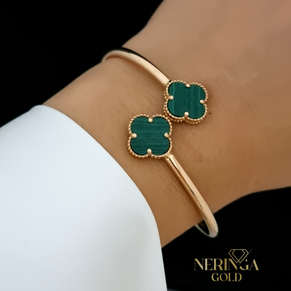 Rose gold hoop bracelet #66663