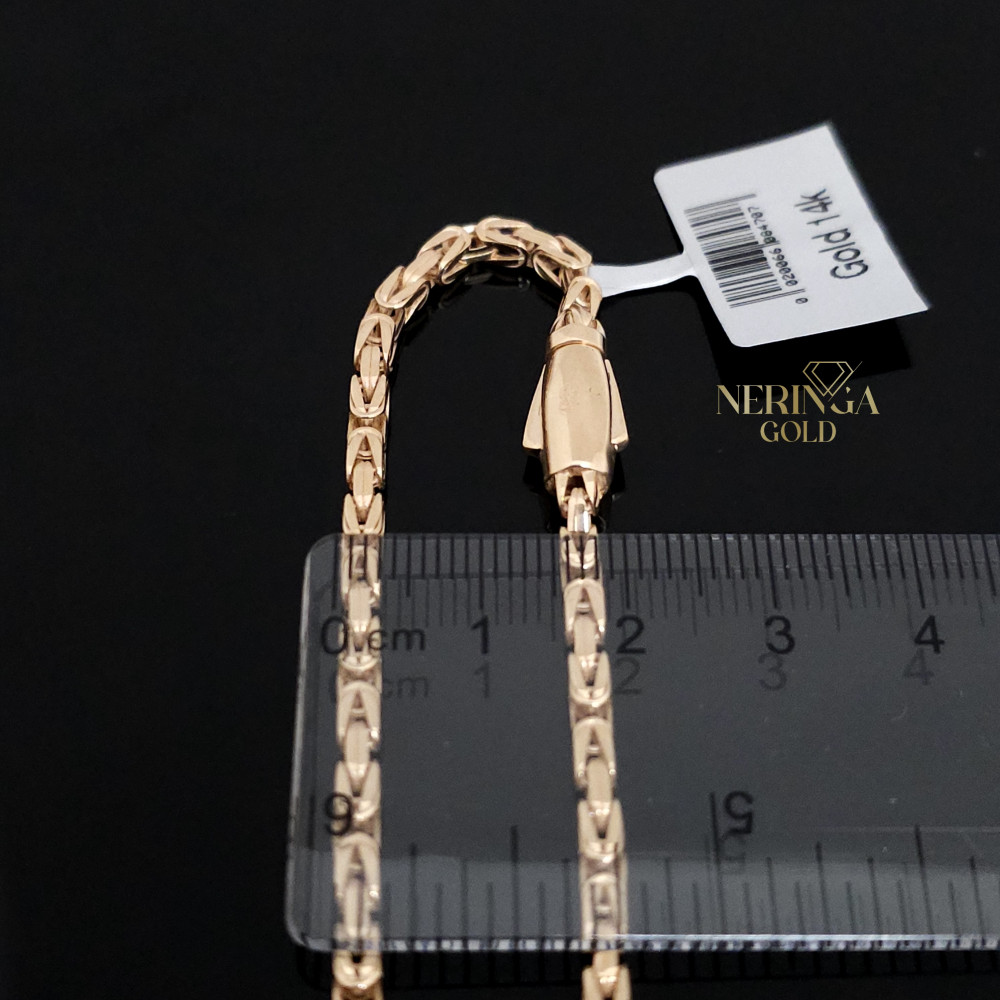 Rose gold full-bodied bracelet #66777