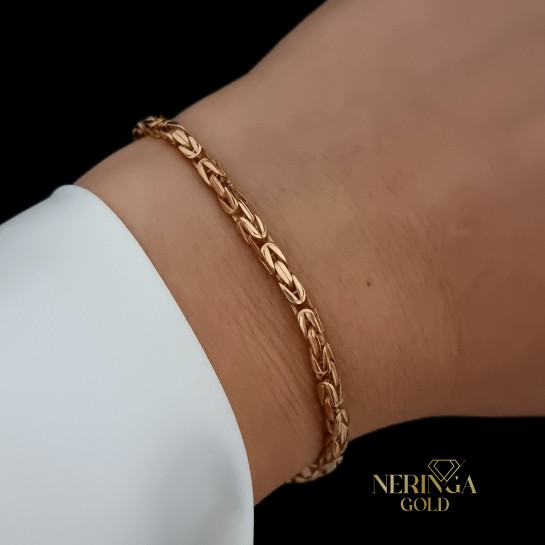 Rose gold full-bodied bracelet #66779