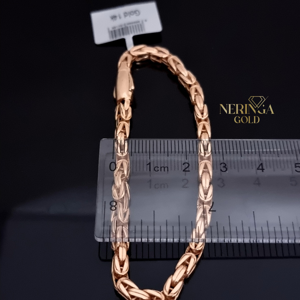 Rose gold full-bodied bracelet #66776