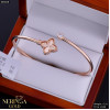 Rose gold hoop bracelet #66668