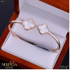 Rose gold hoop bracelet #66672