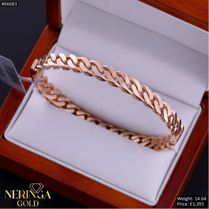 Rose gold hoop bracelet #66683 Rose gold hoop bracelet #66683