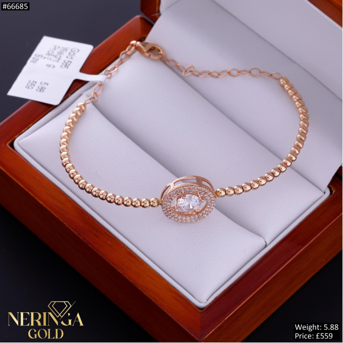 Rose gold hoop bracelet #66685 Rose gold hoop bracelet #66685