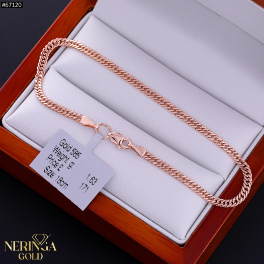 Rose gold bracelet #67120