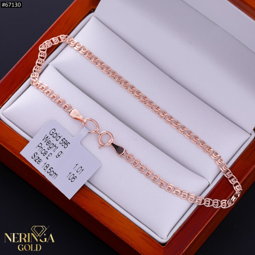 Rose gold bracelet #67130