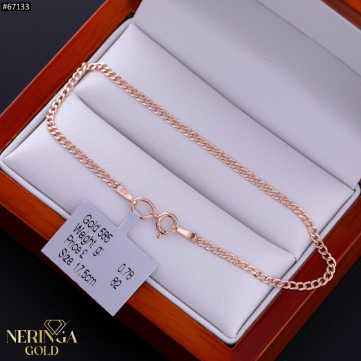 Rose gold bracelet #67133