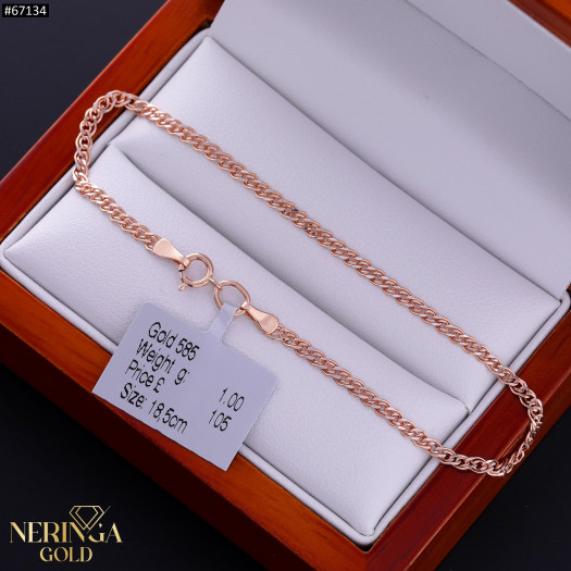 Rose gold bracelet #67134