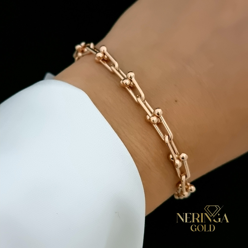 Rose gold bracelet #67085