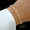 Rose gold bracelet #67096