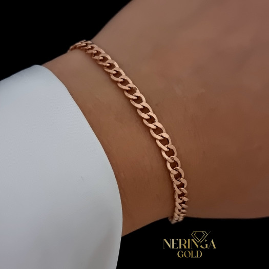 Rose gold bracelet #67116