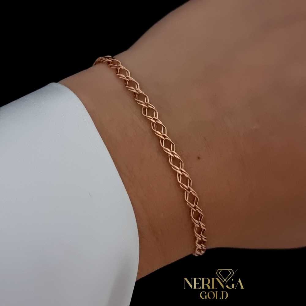 Rose gold bracelet #67118