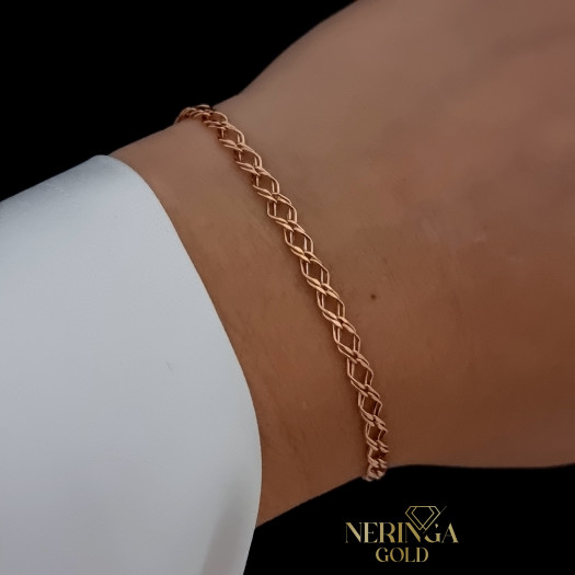 Rose gold bracelet #67118